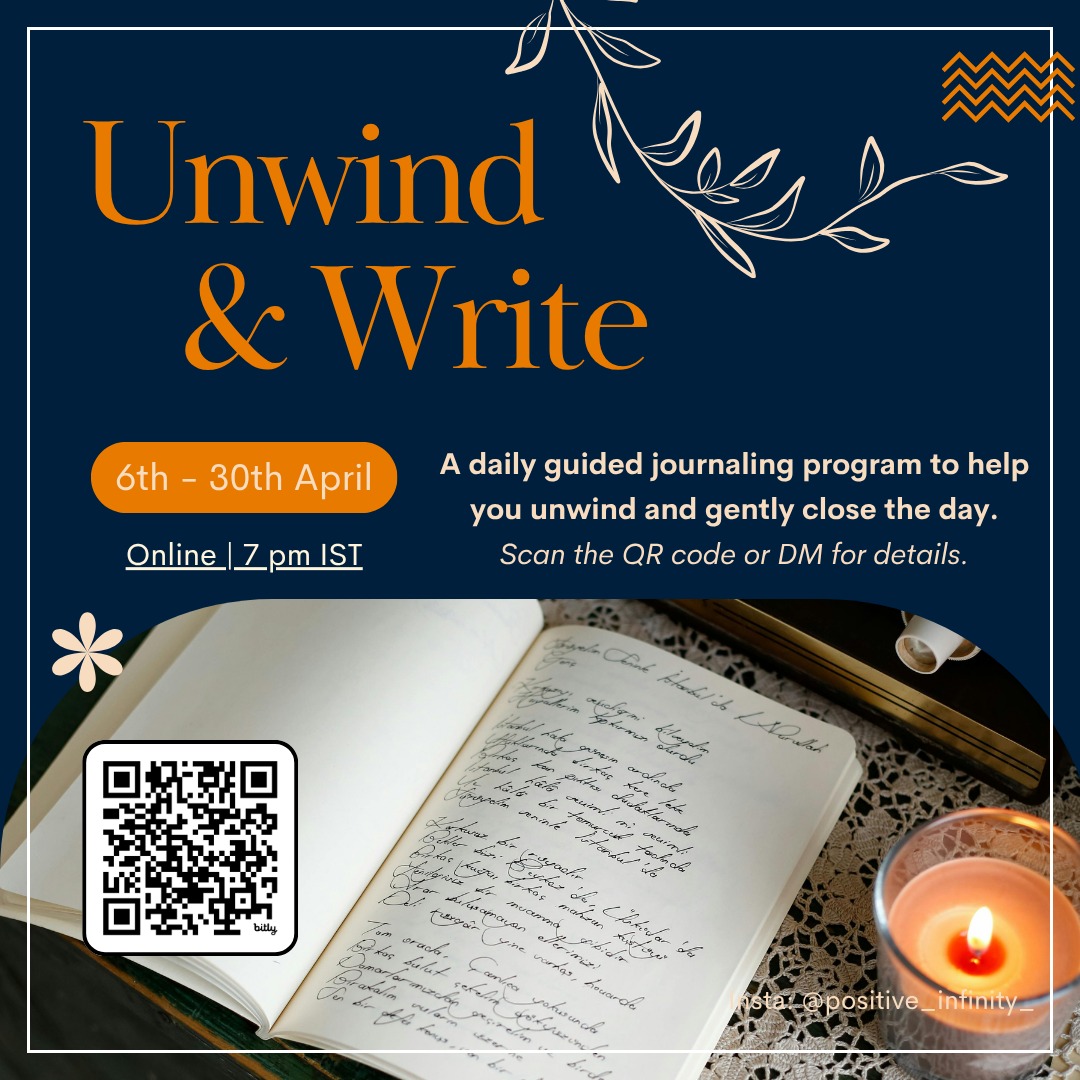 ✨ *Unwind & Write: An Evening Journaling Space* A daily guided journaling program to help you...